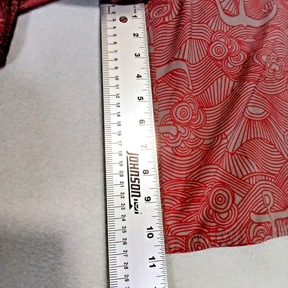 The North Face Swim Trunks Shorts 34 x 11 Maroon Anchors No Lining Swim Surf - Picture 3 of 9